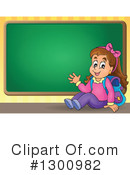 School Girl Clipart #1300982 by visekart