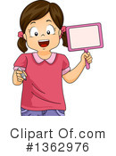 School Girl Clipart #1362976 by BNP Design Studio