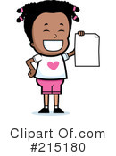 School Girl Clipart #215180 by Cory Thoman