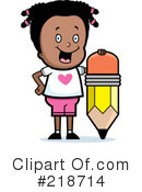 School Girl Clipart #218714 by Cory Thoman