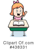 School Girl Clipart #438331 by Cory Thoman