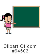 School Girl Clipart #94603 by Cory Thoman
