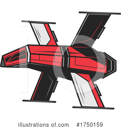 Space Ship Clipart #1750159 by Vector Tradition SM