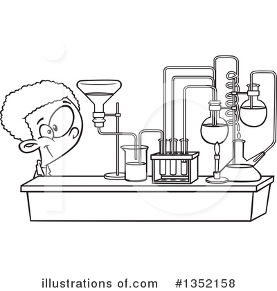 Royalty-Free (RF) Science Clipart Illustration by toonaday - Stock Sample #1352158