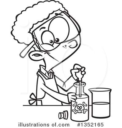Royalty-Free (RF) Science Clipart Illustration by toonaday - Stock Sample #1352165