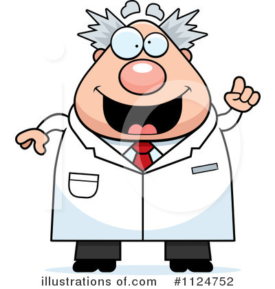 Royalty-Free (RF) Scientist Clipart Illustration by Cory Thoman - Stock Sample #1124752