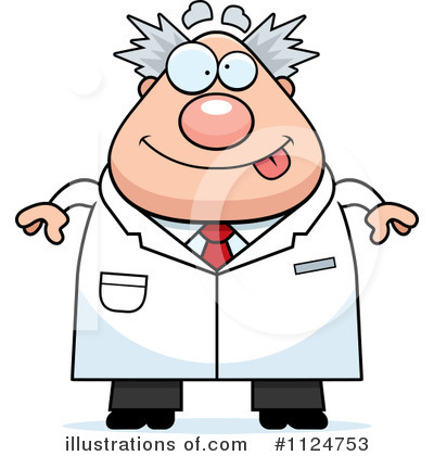 Royalty-Free (RF) Scientist Clipart Illustration by Cory Thoman - Stock Sample #1124753