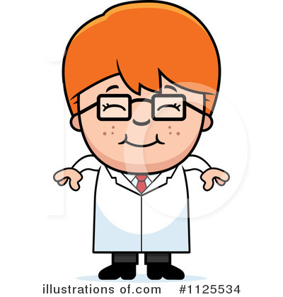 Royalty-Free (RF) Scientist Clipart Illustration by Cory Thoman - Stock Sample #1125534