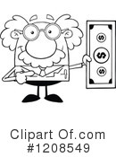 Scientist Clipart #1208549 by Hit Toon