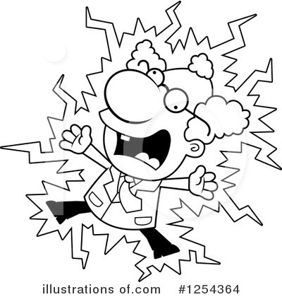 Electrocuted Clipart #1254364 by Cory Thoman
