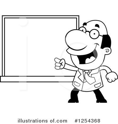 Royalty-Free (RF) Scientist Clipart Illustration by Cory Thoman - Stock Sample #1254368