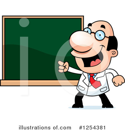 Royalty-Free (RF) Scientist Clipart Illustration by Cory Thoman - Stock Sample #1254381