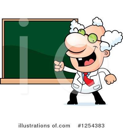 Royalty-Free (RF) Scientist Clipart Illustration by Cory Thoman - Stock Sample #1254383
