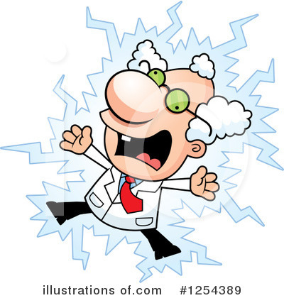 Royalty-Free (RF) Scientist Clipart Illustration by Cory Thoman - Stock Sample #1254389