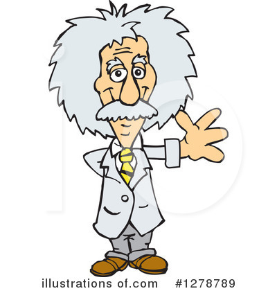 Royalty-Free (RF) Scientist Clipart Illustration by Dennis Holmes Designs - Stock Sample #1278789