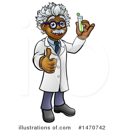 Royalty-Free (RF) Scientist Clipart Illustration by AtStockIllustration - Stock Sample #1470742