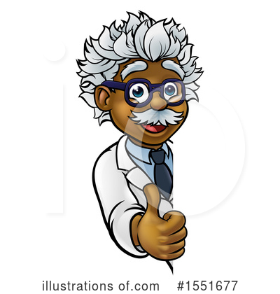 Royalty-Free (RF) Scientist Clipart Illustration by AtStockIllustration - Stock Sample #1551677