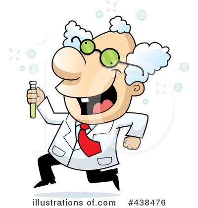 Royalty-Free (RF) Scientist Clipart Illustration by Cory Thoman - Stock Sample #438476