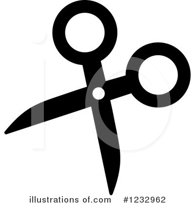 Royalty-Free (RF) Scissors Clipart Illustration by Vector Tradition SM - Stock Sample #1232962