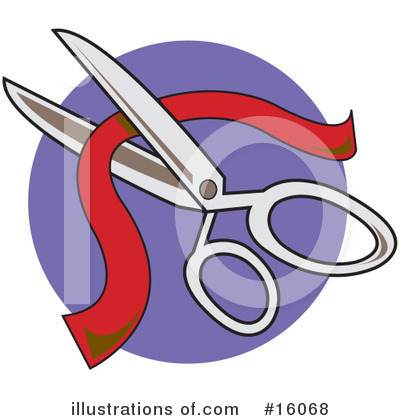 Royalty-Free (RF) Scissors Clipart Illustration by Andy Nortnik - Stock Sample #16068