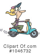 Scooter Clipart #1046732 by toonaday