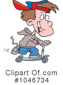 Scooter Clipart #1046734 by toonaday