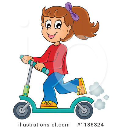Scooter Clipart #1186324 by visekart