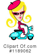Scooter Clipart #1189062 by Andy Nortnik