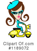 Scooter Clipart #1189072 by Andy Nortnik