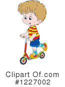 Scooter Clipart #1227002 by Alex Bannykh