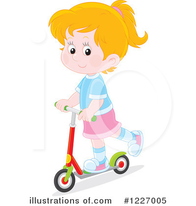 Scooter Clipart #1227005 by Alex Bannykh