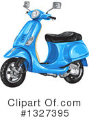 Scooter Clipart #1327395 by merlinul