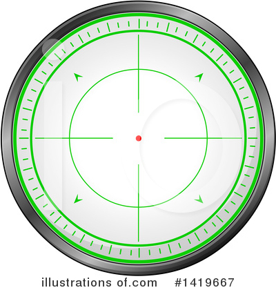 Radar Clipart #1419667 by Liron Peer