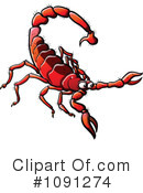 Scorpion Clipart #1091274 by Zooco