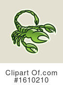 Scorpion Clipart #1610210 by cidepix