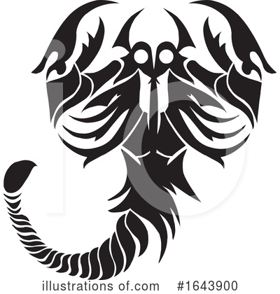Royalty-Free (RF) Scorpion Clipart Illustration by Morphart Creations - Stock Sample #1643900