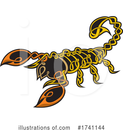 Scorpion Clipart #1741144 by Any Vector