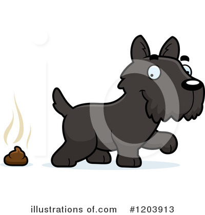 Scottish Terrier Clipart #1203913 by Cory Thoman