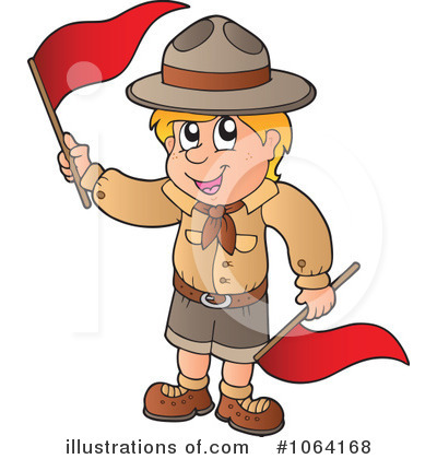 Royalty-Free (RF) Scout Clipart Illustration by visekart - Stock Sample #1064168