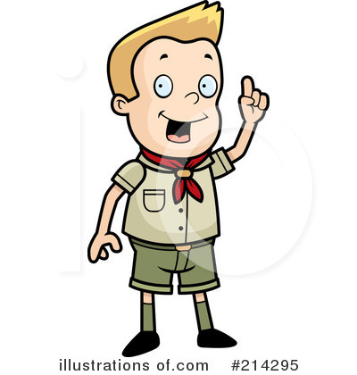 Royalty-Free (RF) Scout Clipart Illustration by Cory Thoman - Stock Sample #214295