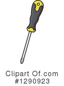 Screwdriver Clipart #1290923 by Vector Tradition SM