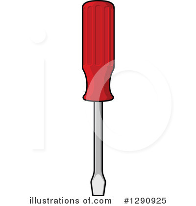 Royalty-Free (RF) Screwdriver Clipart Illustration by Vector Tradition SM - Stock Sample #1290925