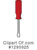 Screwdriver Clipart #1290925 by Vector Tradition SM