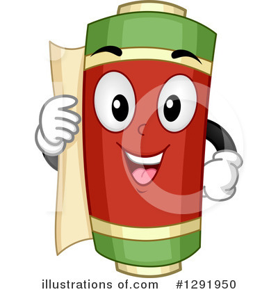 Royalty-Free (RF) Scroll Clipart Illustration by BNP Design Studio - Stock Sample #1291950