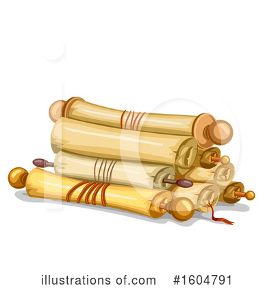 Royalty-Free (RF) Scroll Clipart Illustration by BNP Design Studio - Stock Sample #1604791