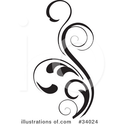 Royalty-Free (RF) Scroll Clipart Illustration by OnFocusMedia - Stock Sample #34024