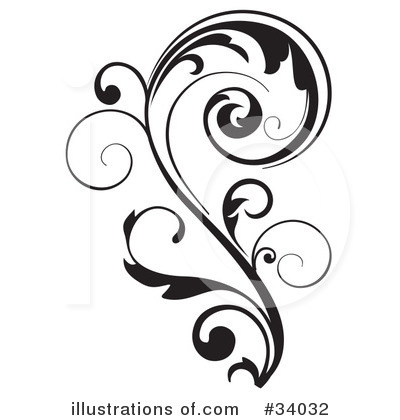 Royalty-Free (RF) Scroll Clipart Illustration by OnFocusMedia - Stock Sample #34032