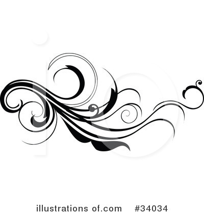 Royalty-Free (RF) Scroll Clipart Illustration by OnFocusMedia - Stock Sample #34034