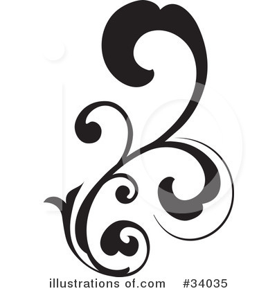 Royalty-Free (RF) Scroll Clipart Illustration by OnFocusMedia - Stock Sample #34035