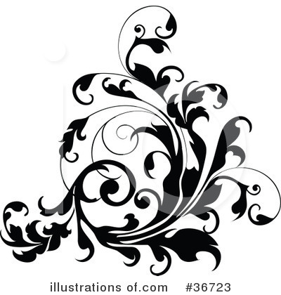Royalty-Free (RF) Scroll Clipart Illustration by OnFocusMedia - Stock Sample #36723